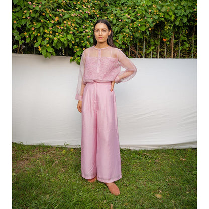 AYAKA Jo Lilac Wide Palazzo