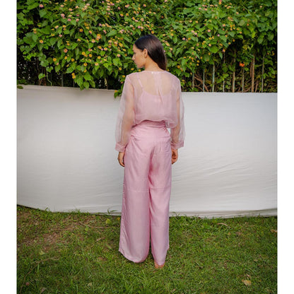 AYAKA Jo Lilac Wide Palazzo
