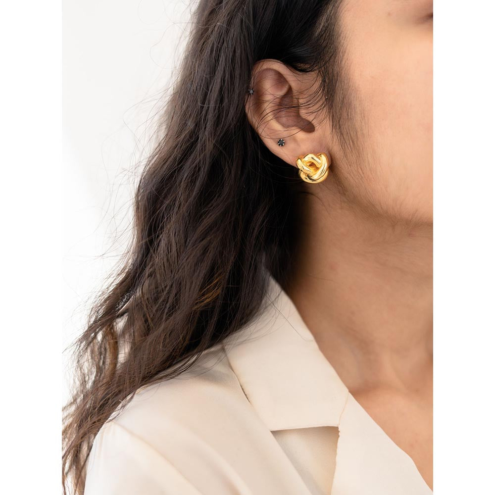 AZGA Classic Knot Earrings - I'M Love