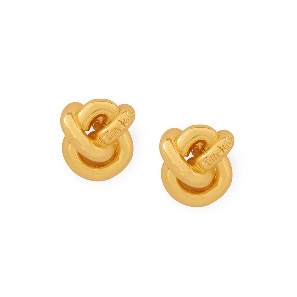 AZGA Classic Knot Earrings - I'M Love