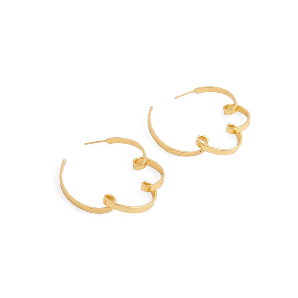 AZGA Kaya Hoops Earrings
