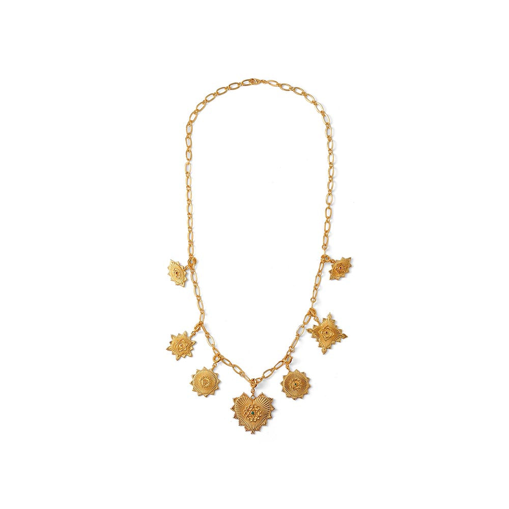 AZGA Chakra Charm Necklace