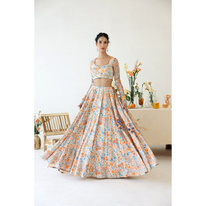 Baise Gaba Sunlit Lehenga Skirt