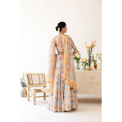 Baise Gaba Sunlit Lehenga Skirt