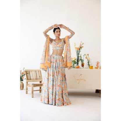 Baise Gaba Sunlit Lehenga Skirt