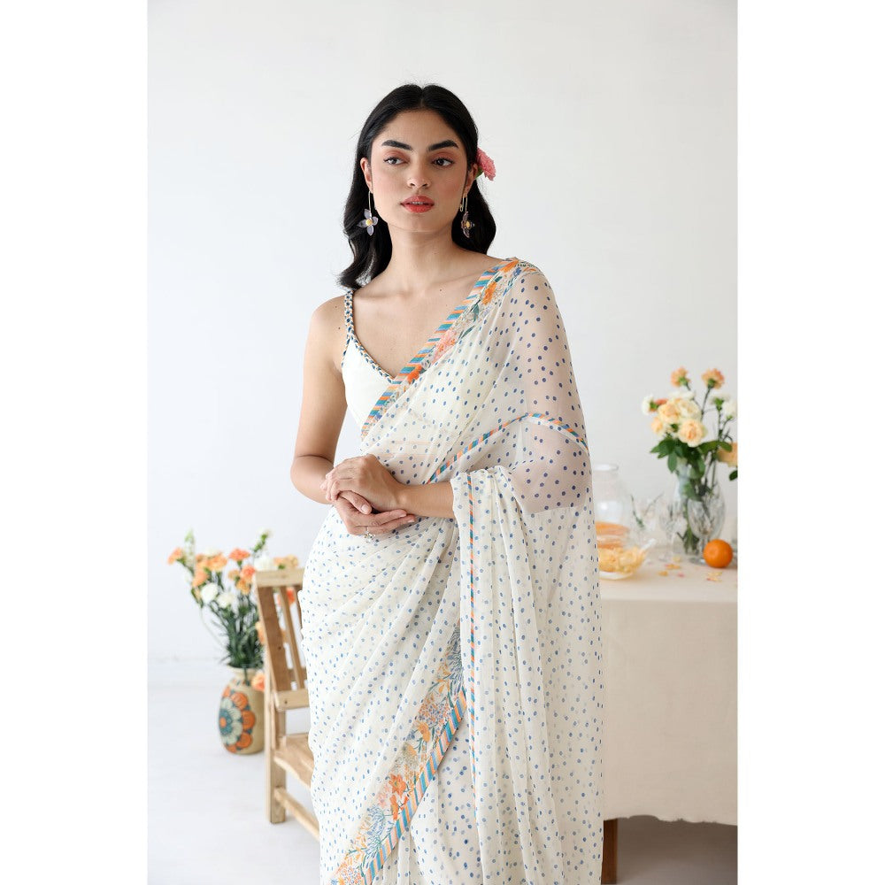 Baise Gaba Ribbon Stitched Blouse