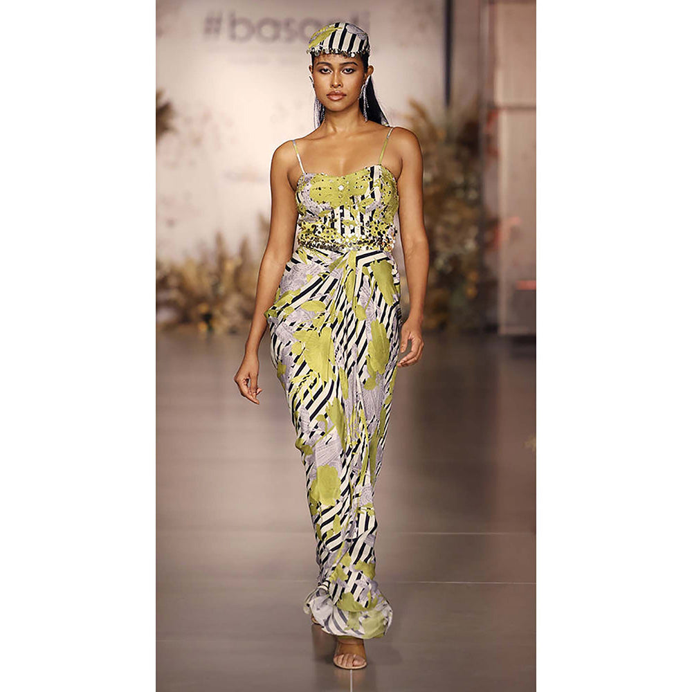 Basanti Kapde aur Koffee The Neon Sauvage Gown