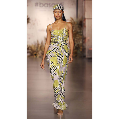 Basanti Kapde aur Koffee The Neon Sauvage Gown