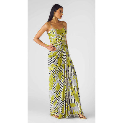 Basanti Kapde aur Koffee The Neon Sauvage Gown