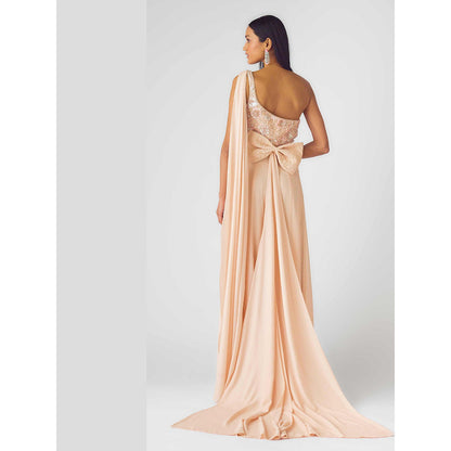 Basanti Kapde aur Koffee The Blush Celeste Embellished Jumpsuit