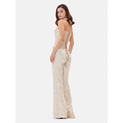 Basanti Kapde aur Koffee The Celestial Ivory Embroidered Co-ord Set