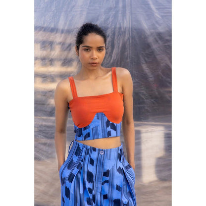 BENNCH Candy Scribble Crop Top & Pant (Set of 2)