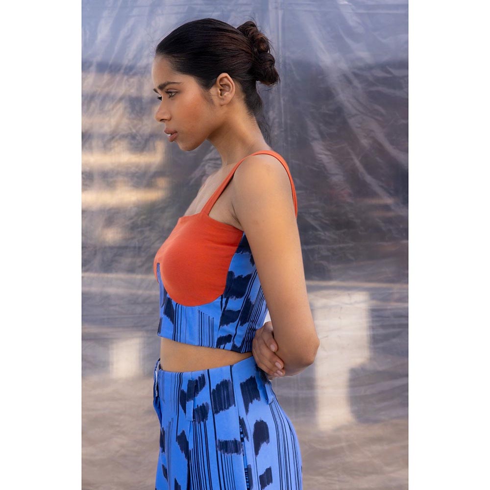 BENNCH Candy Scribble Crop Top & Pant (Set of 2)