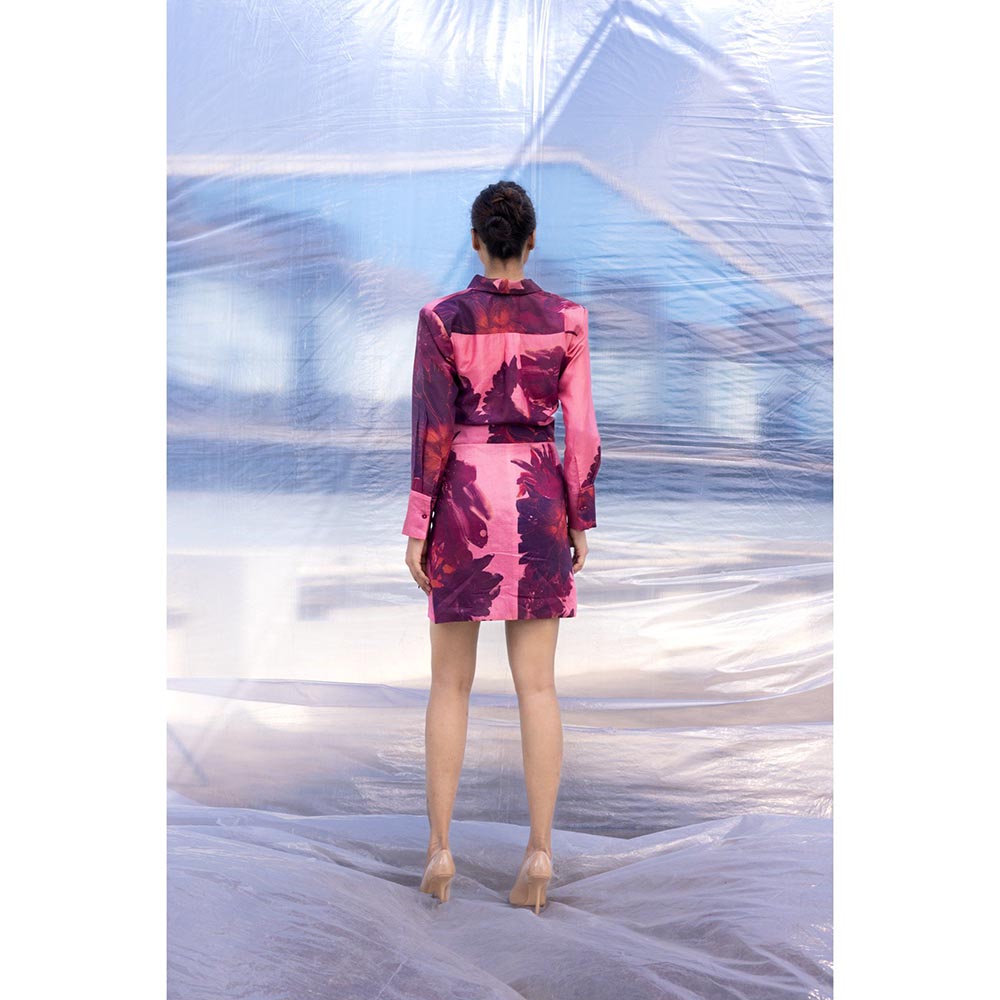 BENNCH Dahlia Wrap Mini Dress