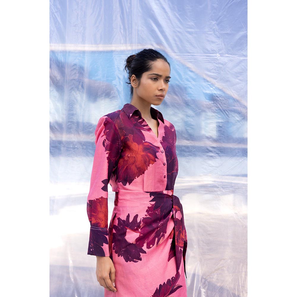 BENNCH Dahlia Wrap Mini Dress