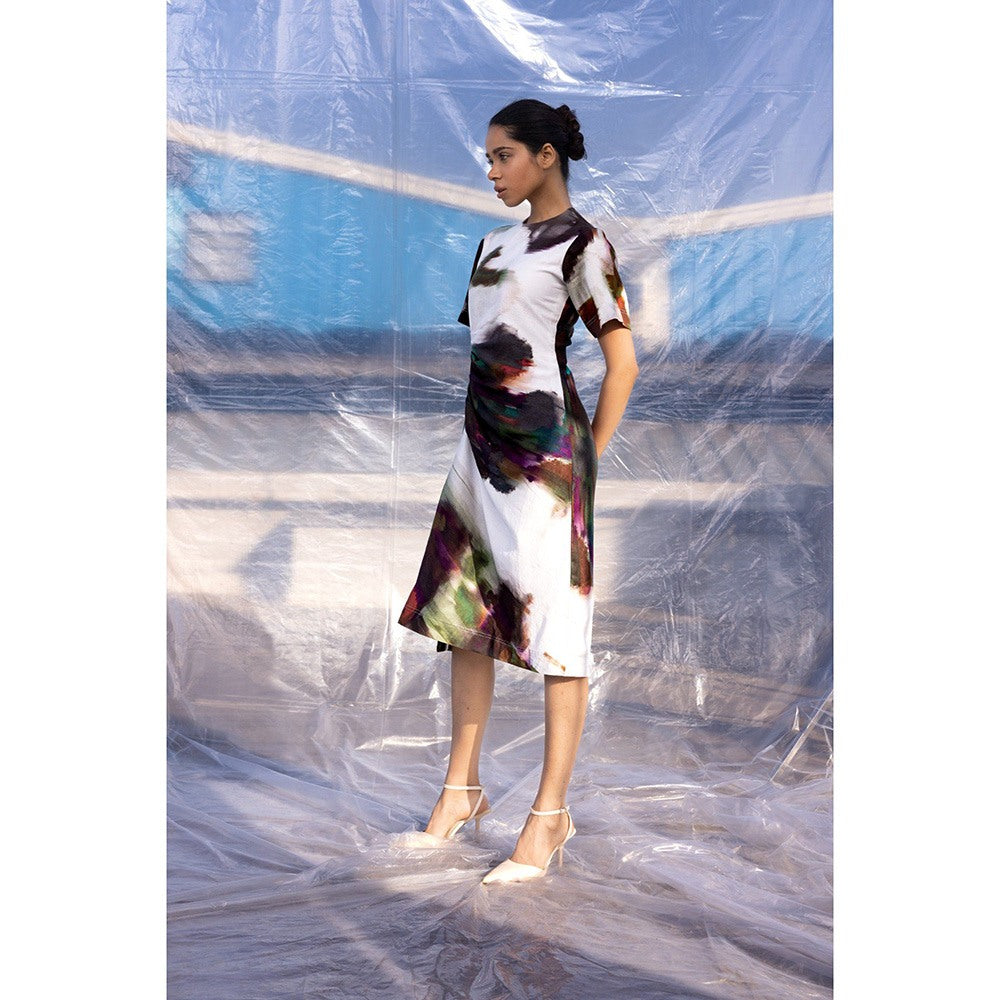 BENNCH Rain Draped Midi Dress