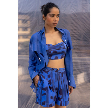 BENNCH Cobalt Blue Shirt