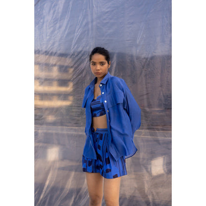BENNCH Cobalt Blue Shirt