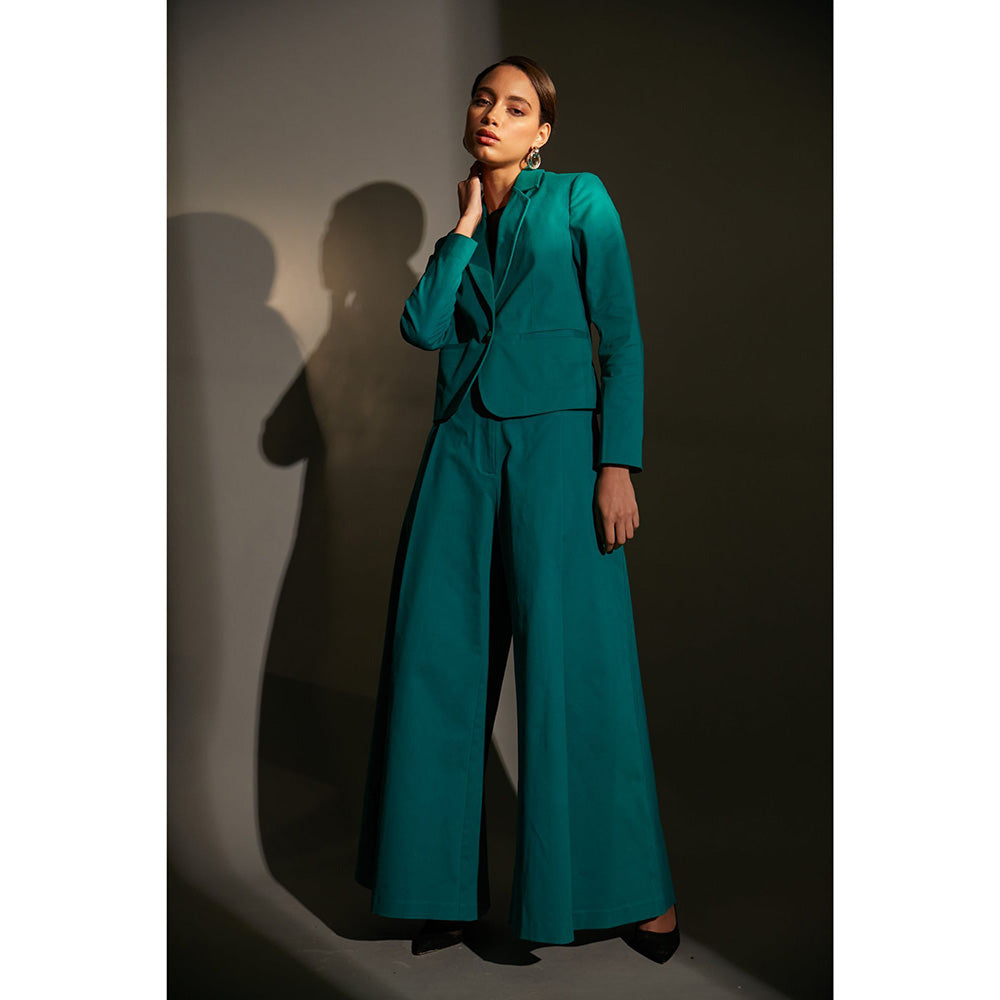 BETRUE Jade Blazer and Palazzo Pants (Set of 2)