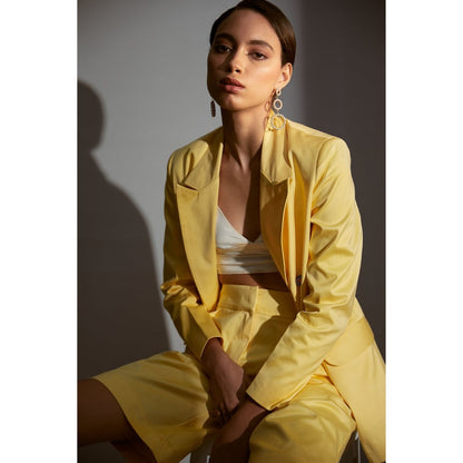 BETRUE Canary Blazer and Shorts (Set of 2)