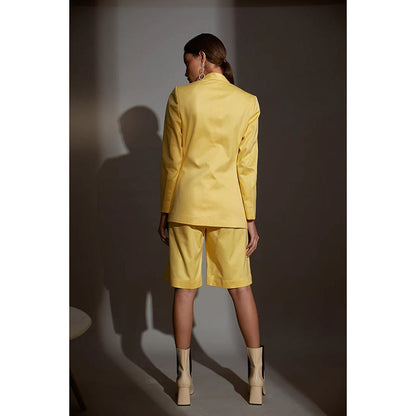 BETRUE Canary Blazer and Shorts (Set of 2)