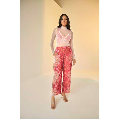 BETRUE Bukhara Velvet Jacket and Pants Set (Set of 2)