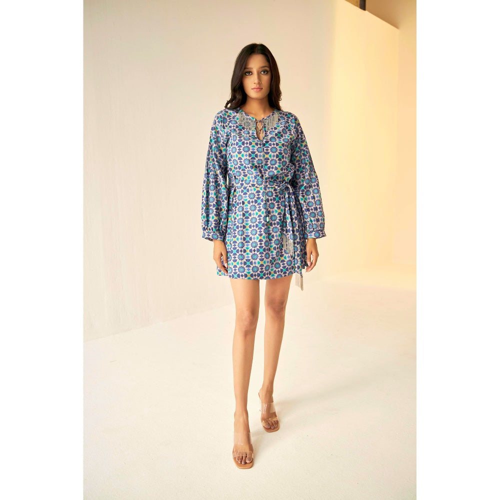 BETRUE Kokand Print Short and Flare Dress (Set of 2)