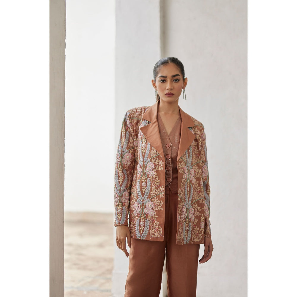 BETRUE Macchiato Sequins Waistcoat