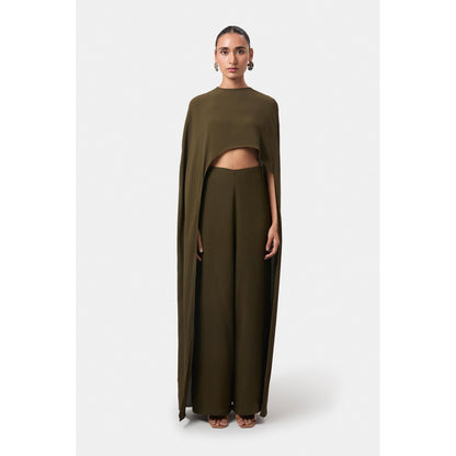 BEYOND Alaia Tailored Pant - Olive