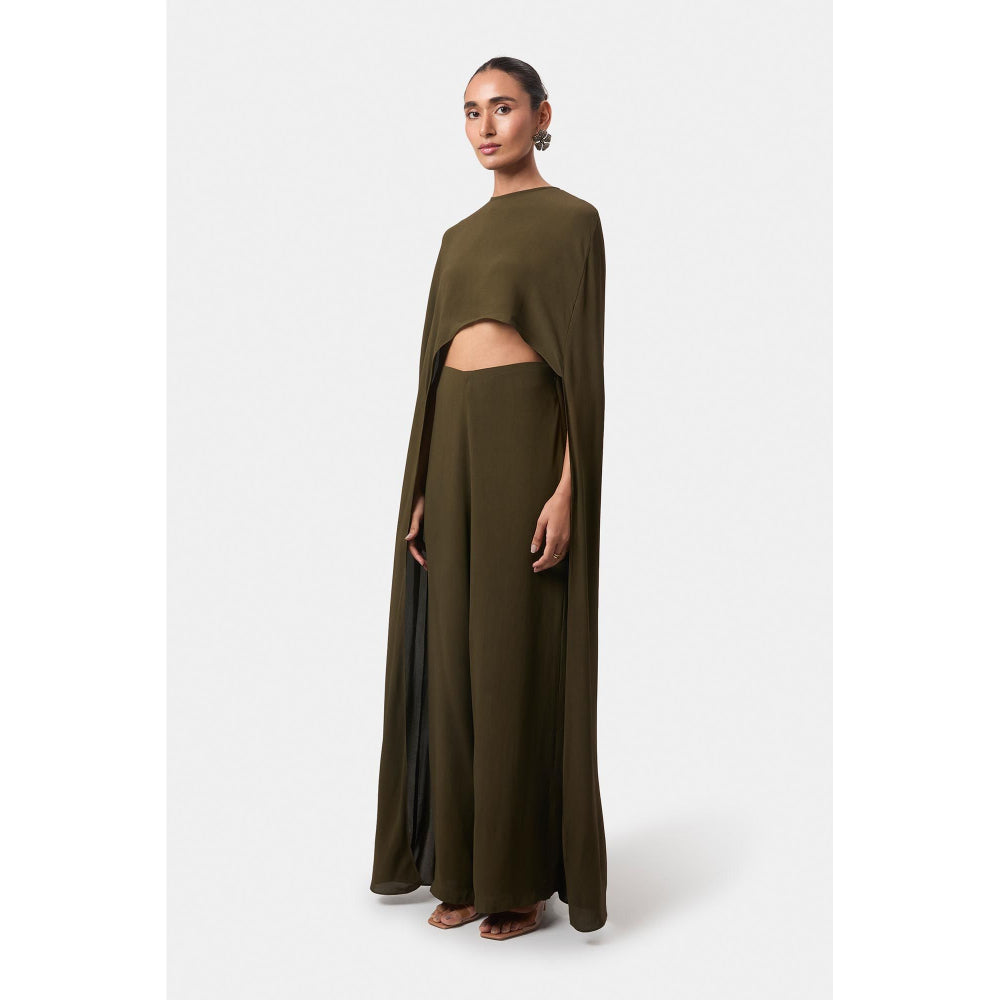 BEYOND Alaia Tailored Pant - Olive