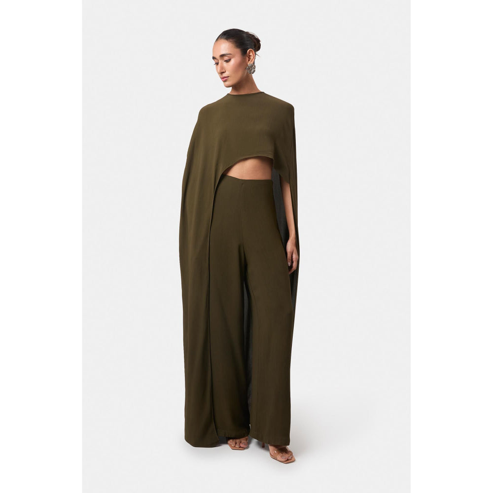 BEYOND Alaia Tailored Pant - Olive