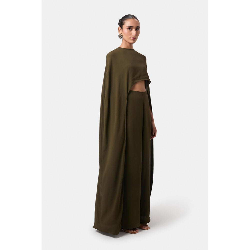 BEYOND Alaia Tailored Pant - Olive