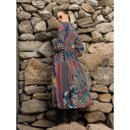 Bhanuni by Jyoti Classic Blue Maxi Dress