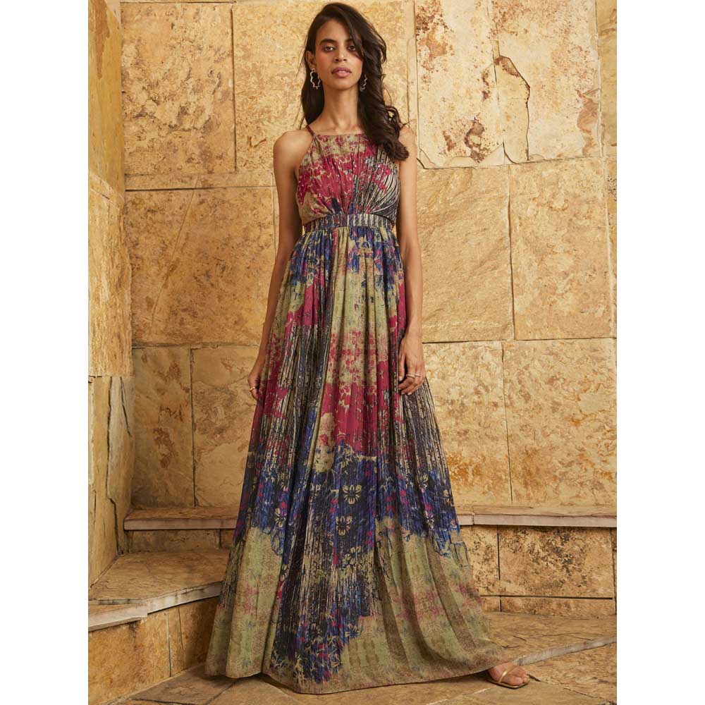 Bhanuni by Jyoti Multicolour Maxi Dress