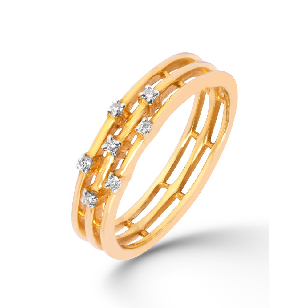 Bijou Co. Cascade Lab Grown Diamond Ring - White