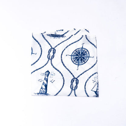Bubber Blu Beacon Pocket Square