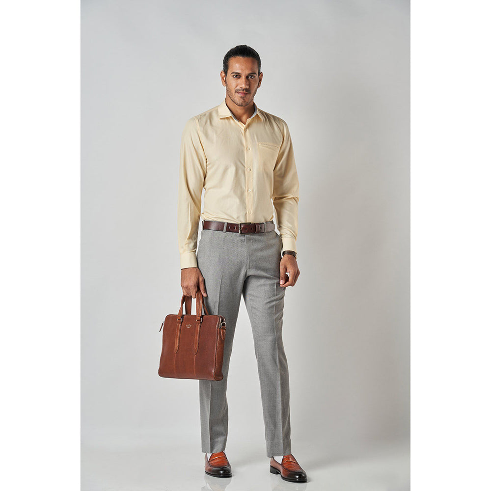 Bubber Blu Brett Butter Light Yellow Classic Shirt