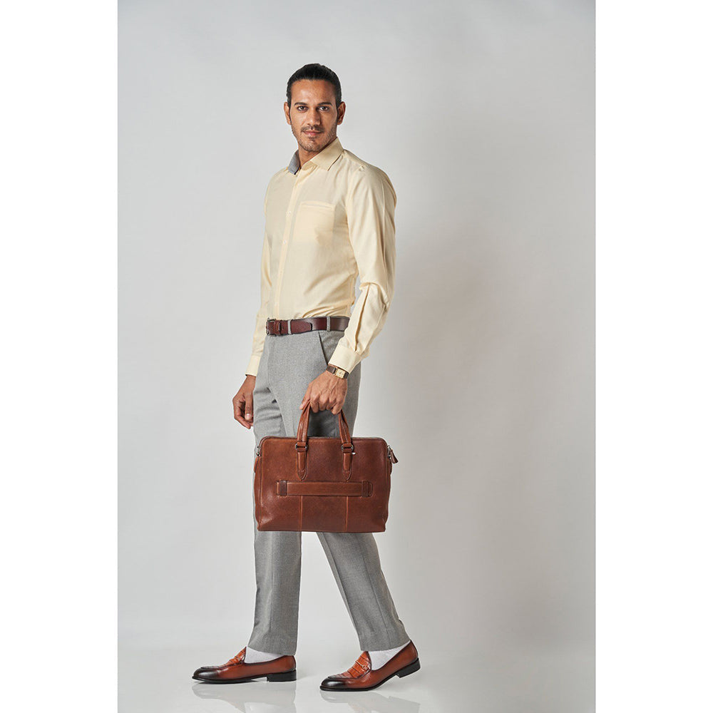 Bubber Blu Brett Butter Light Yellow Classic Shirt