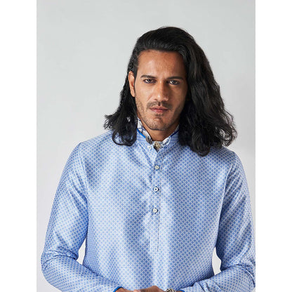Bubber Blu Brenton Blue Cardinal Kurta