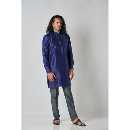 Bubber Blu Davey Indigo Helm Kurta