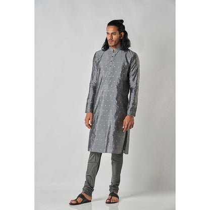 Bubber Blu Vasco Grey Clover Kurta