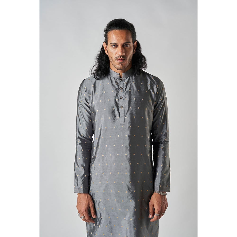 Bubber Blu Vasco Grey Clover Kurta