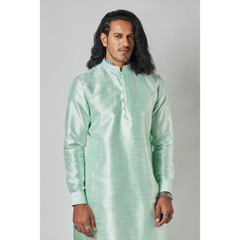 Bubber Blu Quint Mint Green Kurta