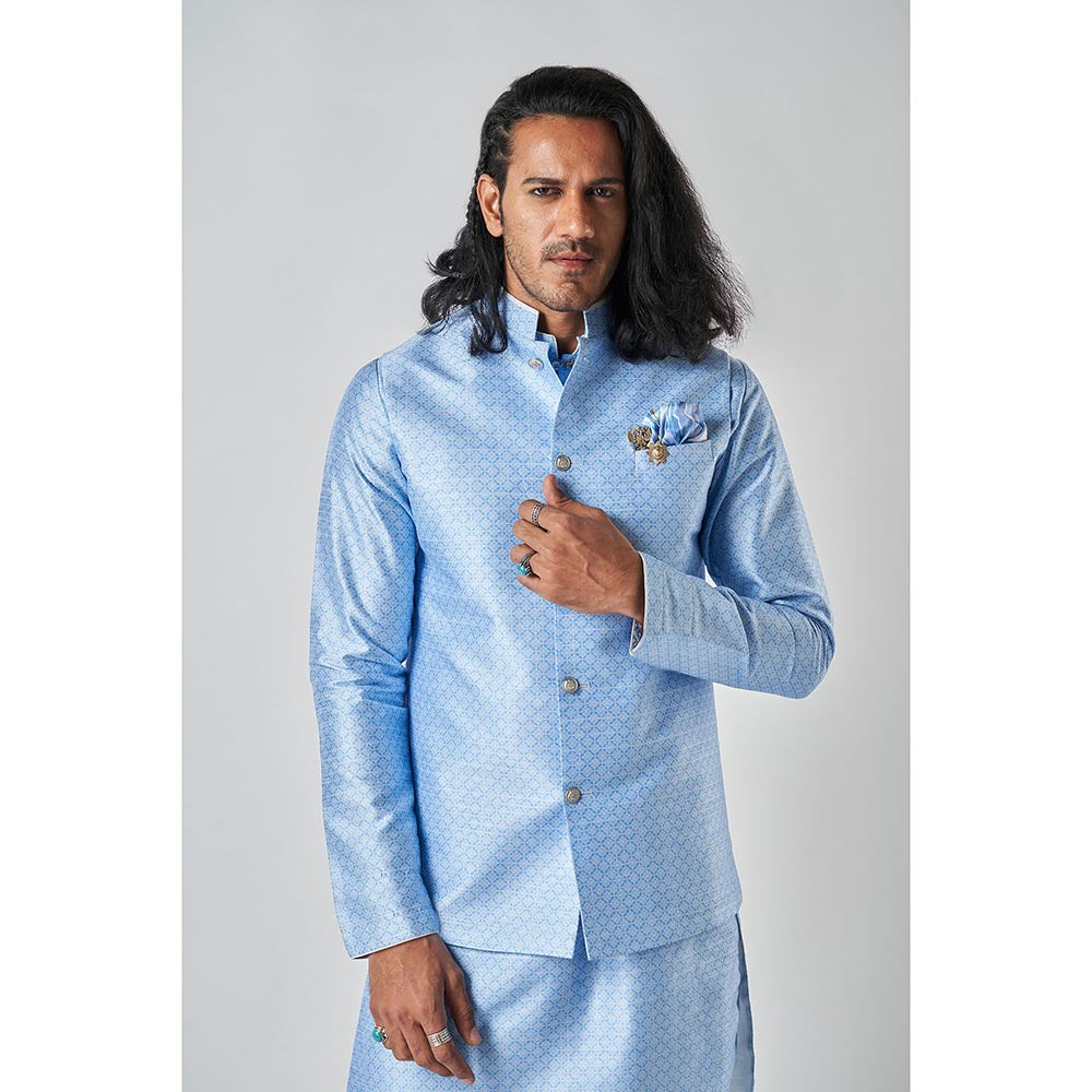 Bubber Blu Benedict Sky Compass Rose Bandhi