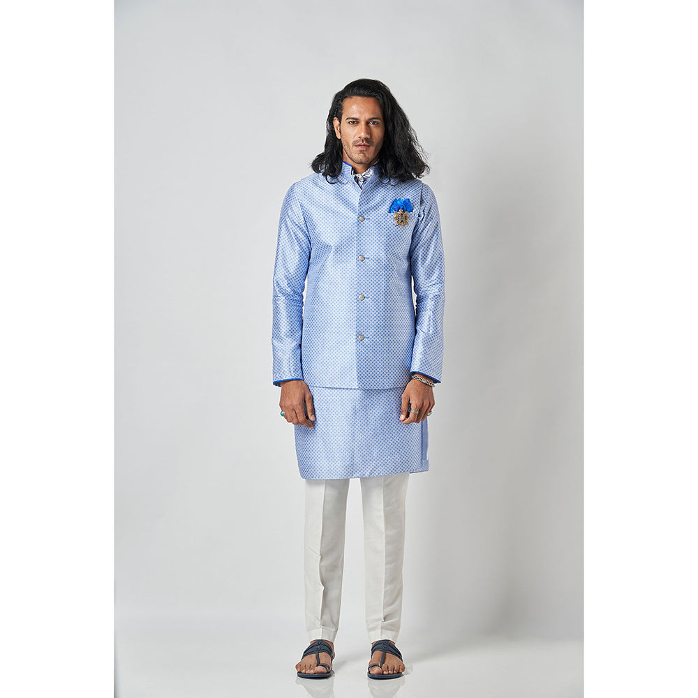 Bubber Blu Blumen Blue Cardinal Bandhi