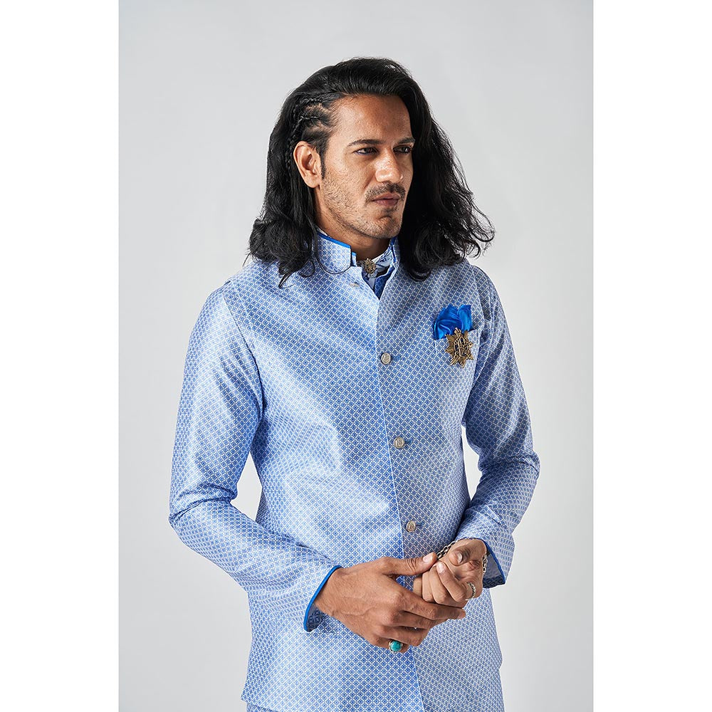 Bubber Blu Blumen Blue Cardinal Bandhi