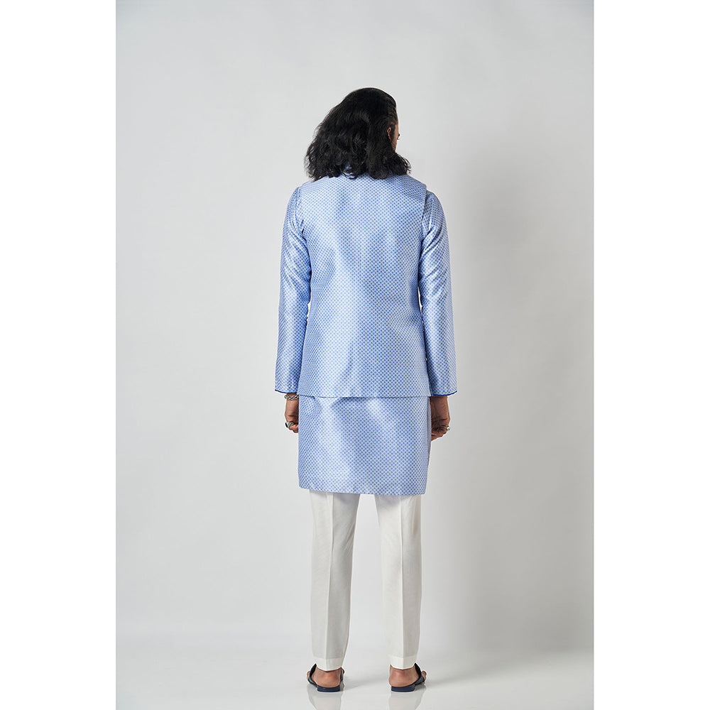 Bubber Blu Blumen Blue Cardinal Bandhi