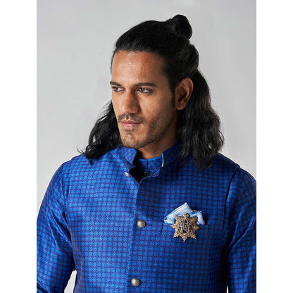 Bubber Blu Blueton Indigo Helm Bandhi