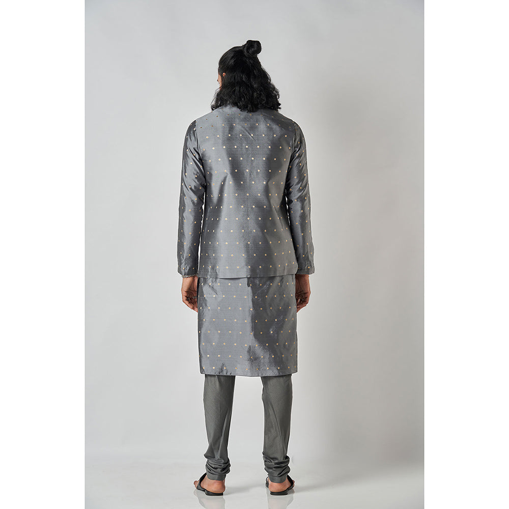 Bubber Blu Calico Grey Clover Bandhi
