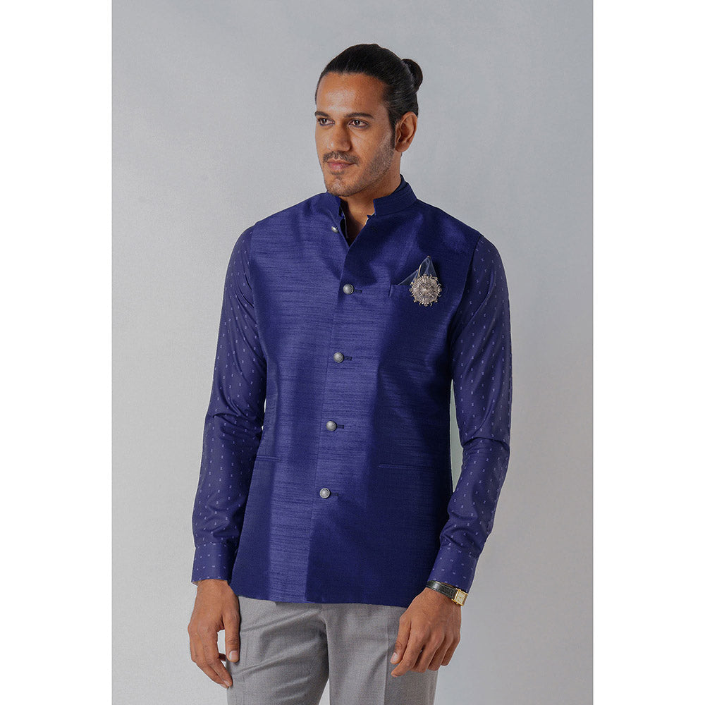Bubber Blu Brandon Prussian Blue Bandhi